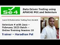 Mastering Selenium 4 with Java Data Driven Framework using Apache POI - Feb2025 Batch