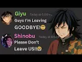 If Giyu Quits the Demon Slayer Corps! | Demon Slayer Discord Server