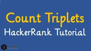 Count Triplets Hackerrank Solution Interview Preparation Kit