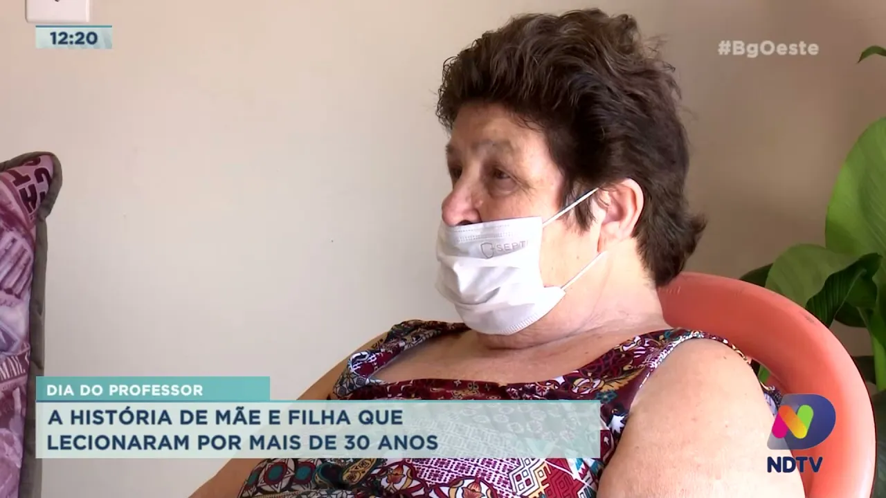 Dia do Professor: veja a história de mãe e filha que lecionaram por mais de 30 anos