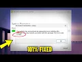 The installer has encountered an unexpected error 2503 - 2502 in Windows 11 10 How To Fix