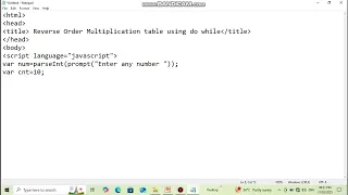 D - Order using Do While