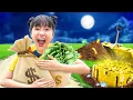Download Lagu My Very Poor Friend Suddenly Become A Billionaire | Baby Doll Became A Rich Girl | Baby Doll Show