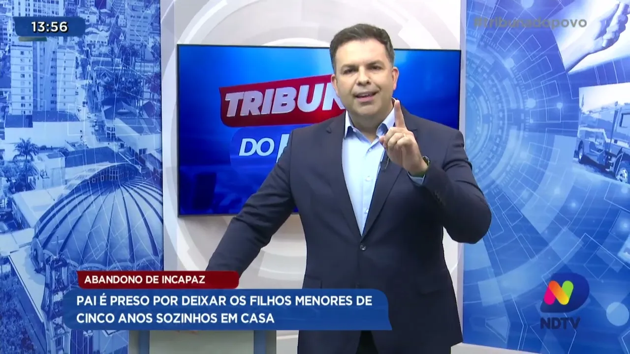Abandono de incapaz: pai é preso por deixar os filhos menores de cinco anos sozinhos em casa