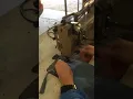 Pfaff 545 industrial sewing machine demonstration