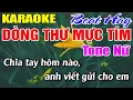 Download Lagu Dòng Thư Mực Tím Karaoke Tone Nữ Karaoke Hải Nhạc Sống - Beat Mới