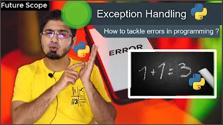 Exception Error Handling in Python Try Except While True Hindi Urdu