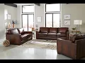 Prospera Home Luca Brown Leather Sofa