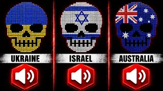 Every Country Scary EAS Siren! (Part-2)