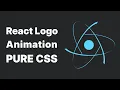How To Create React Logo Animation with Pure Css Css Art