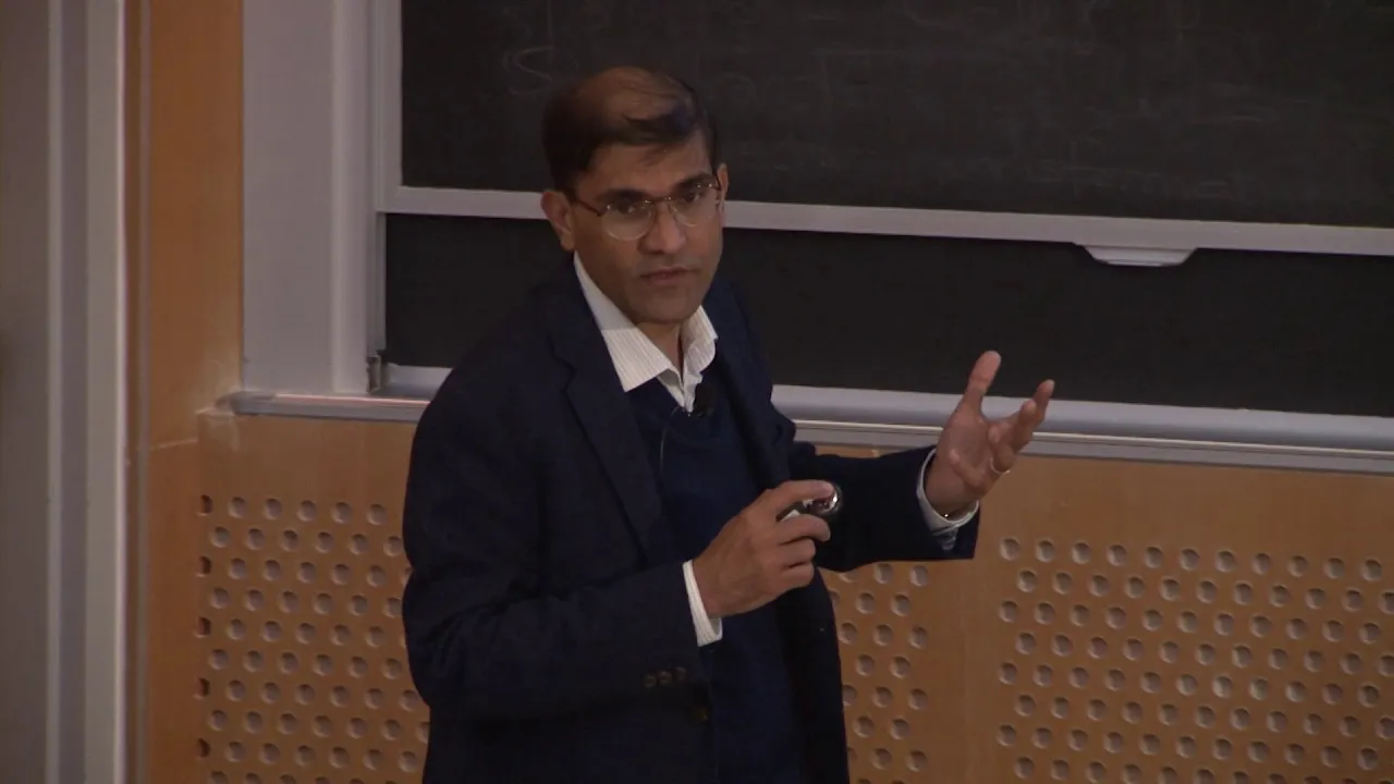 IDSS Distinguished Seminar Speaker Spring18 - Sanjeev Goyal