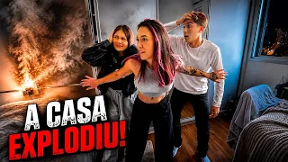 EXPLODIU A CASA DA PRAIA A NOITE !?- Fran Japa