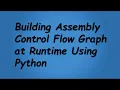 Building Assembly Control Flow Graph at Runtime Using Python