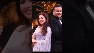 BHAGYASHREE WITH HER HUBBY HIMALAYA DASANI Bhagyashree Trendingshorts Ytshorts 