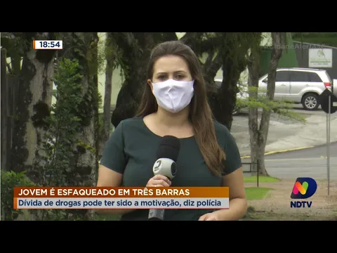 Jovem é esfaqueado em Três Barras