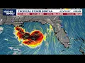 Tropical Storm Bertha Live radar forecast cone and spaghetti tracking models
