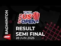 Download Lagu HASIL LENGKAP SEMI FINAL BWF YONEX US OPEN 2025 #BWFSUPER300
