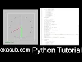 How to make an analog clock using Python Turtle Graphics