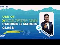Tailwind CSS Margin and Padding Classed Tailwind CSS Tutorial in Hindi