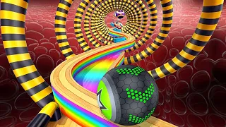 ✅ Going Balls Speed Run Portal Race 3D Hard Levels 13FZIKW Satisfying Mobile Gameplay Android
