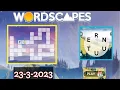 wordscapes daily puzzle march 23 2023