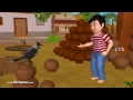Lagu Kaki kaki kadavala kaki - 3D Animation Telugu Nursery Rhymes for children
