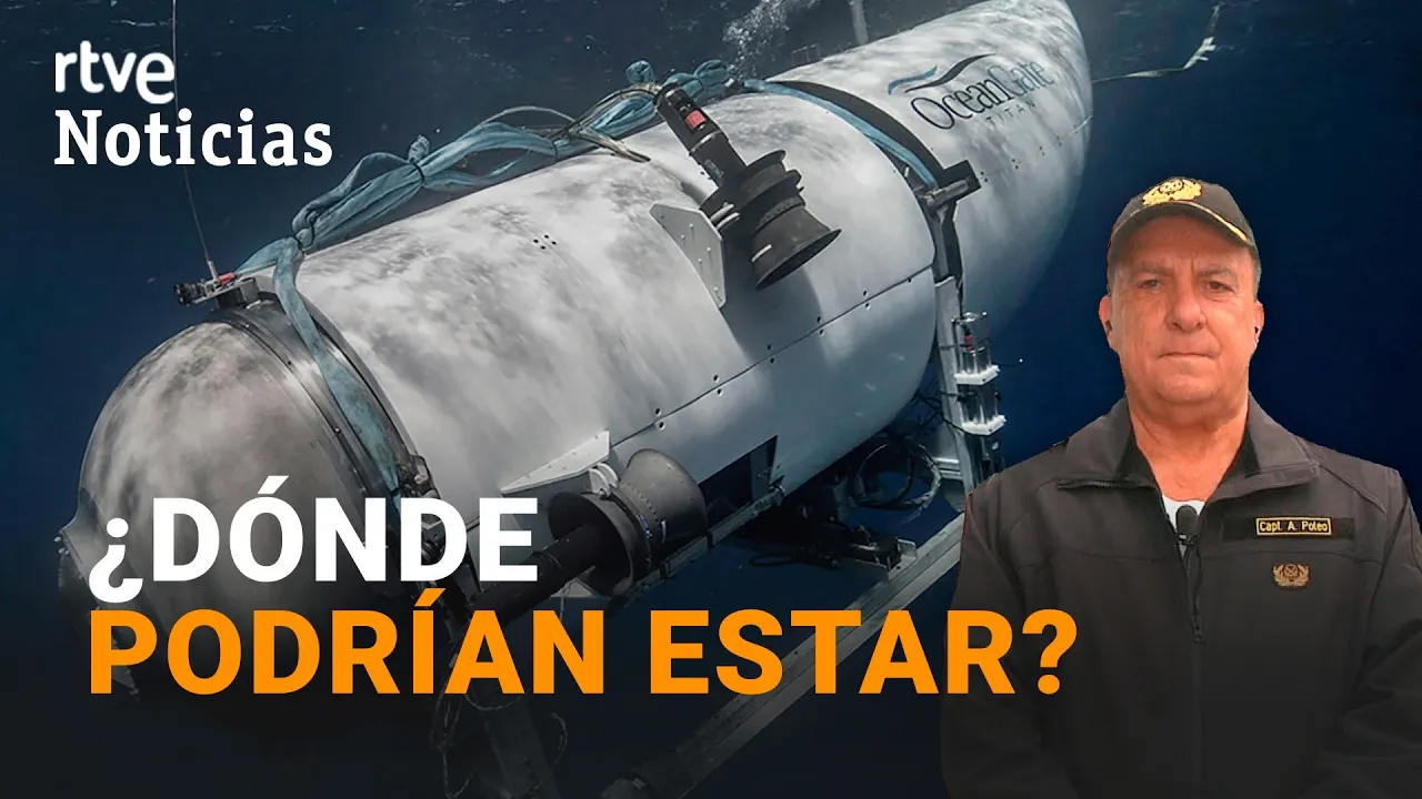 TITÁN: "Pudo ENCONTRARSE con los RESTOS del TITANIC y GOLPEARSE o ENGANCHARSE" | RTVE Noticias