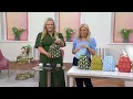 Vera Bradley Cotton Lunch Bag on QVC