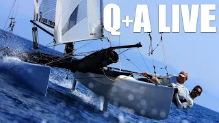 Q+A Live 82  your catamaran sailing questions answered