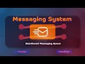 Distributed Messaging Queue Pub Sub P2P in System Design