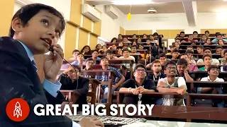 meet the world s youngest professor