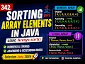 342 Sorting Array elements in Java Selenium Java 2026