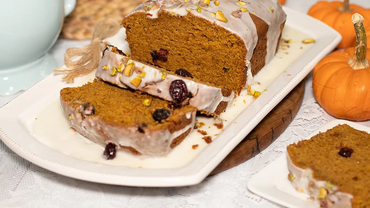 Spiced Pumpkin & Olive Oil Loaf Cake: Perfect Fall Dessert & Hostess Gift