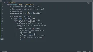 Leetcode 139 Word Break in Python Python Leetcode Python Coding Tutorial Python Coding ASMR