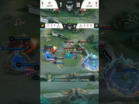 MPL ID S18 : ONIC ESPORT VS BIGETRON (1-2)#MPLIDS18 #mlbbcreatorcamp #weownthis