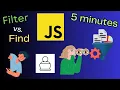 filter and find method explained in 5 minutes JavaScript