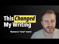 Elevate Your Writing Instantly With This One Tip