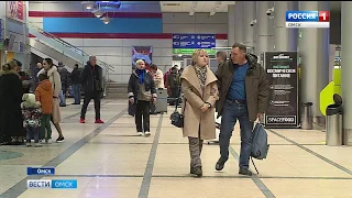 Омский аэропорт переходит на зимнее расписание