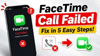 iPhone FaceTime Not Connecting Fix FaceTime Call Failed Issue 2026