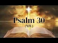 Psalm 30 NIV
