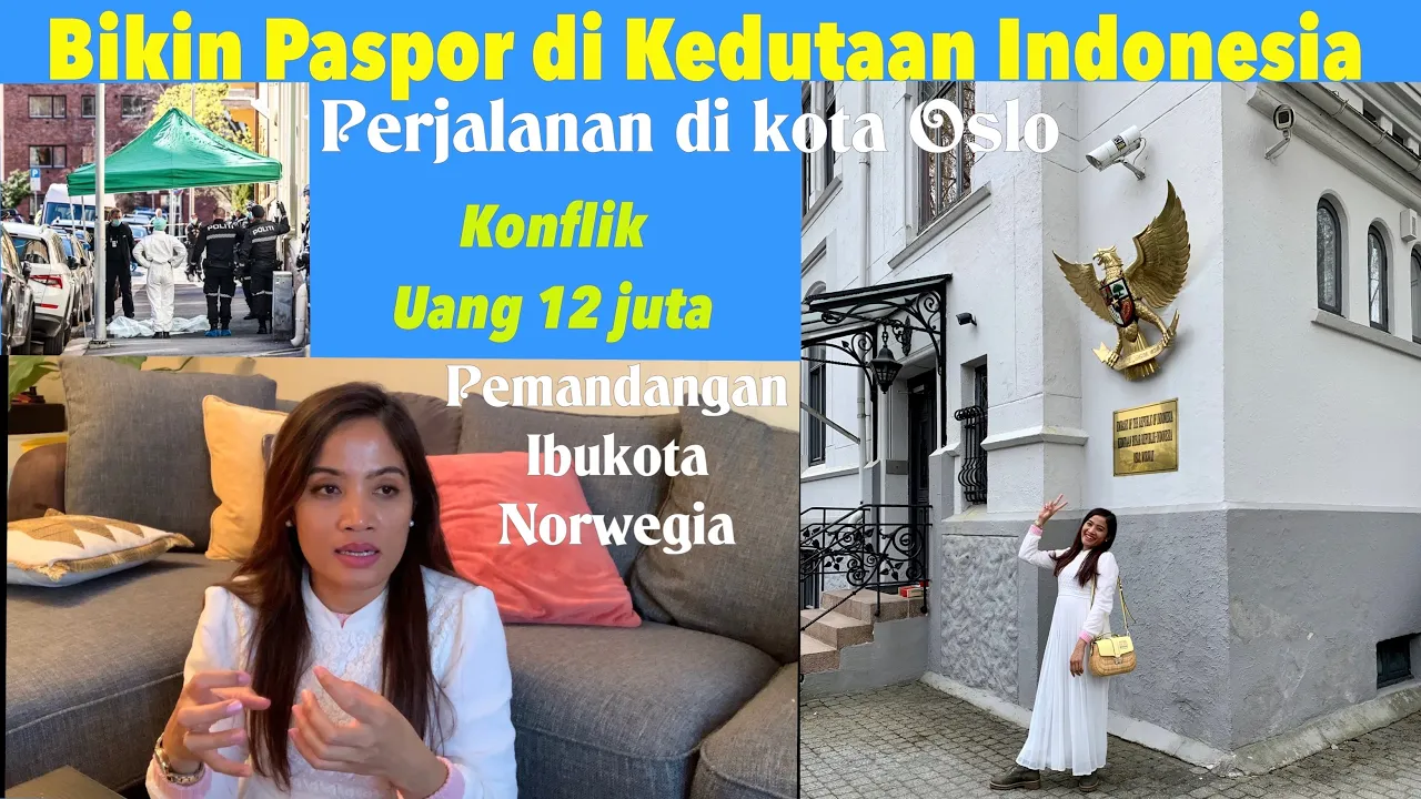 AKHIRNYA BISA KE IBUKOTA BIKIN PASPOR SETELAH LOCKDOWN DI NORWEGIA