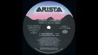 Download Alison Limerick - Make It On My Own (High Rise Mix) MP3