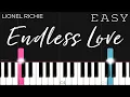 Download Lagu Lionel Richie - Endless Love ft. Diana Ross | EASY Piano Tutorial