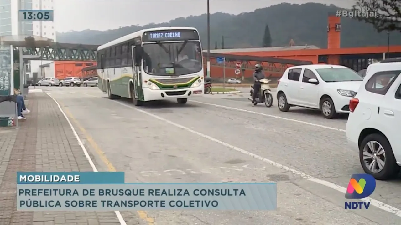 Brusque realiza consulta pública sobre transporte coletivo do município