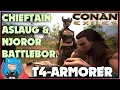 HOW TO GET CHIEFTAIN ASLAUG NJOROR BATTLEBORN - T4 ARMOURER Conan Exiles
