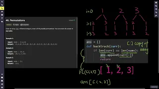 Amazon Interview Question Leetcode 46 Permutations
