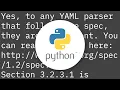 Different YAML array representations
