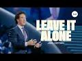 Download Lagu Laat los en laat God het afhandelen | Joel Osteen over vertrouwen op Gods timing