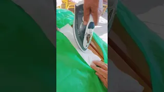 Как легко заклеить порванный по шву надувной круг самоделка Tool Diy полезныесоветы 