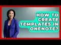 How To Create Templates In OneNote - Ultimate Study Hacks